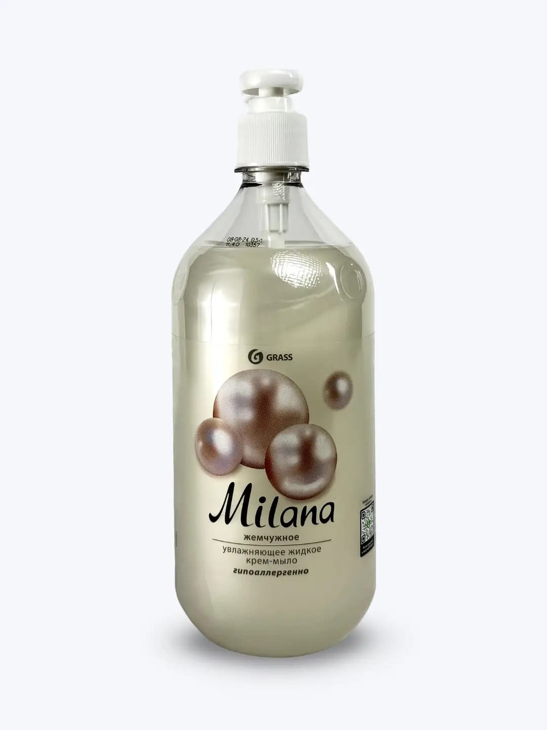 Milana Marvaridli Namlantiruvchi Suyuq Krem sovun, 1000 ml Flakon