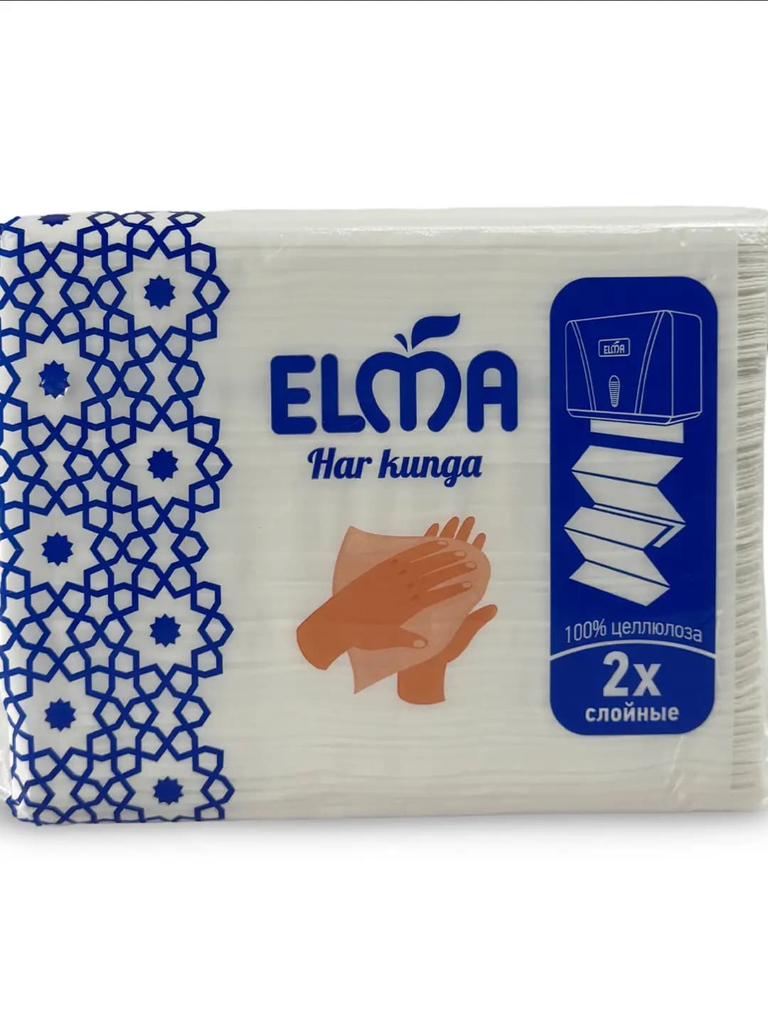 Elma Z dispenseri uchun salfetkalar, 200 dona
